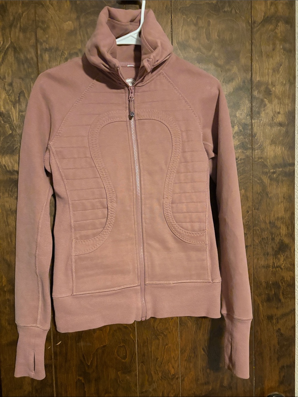 lululemon athletica Dusty Rose Zip-Up Hoodie